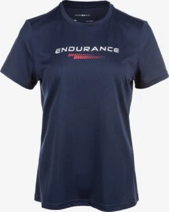 Endurance Functionele Shirts Functioneel Shirt Keiling Dames Donkerblauw