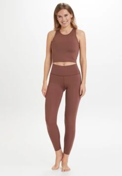 ATHLECIA Medium Support Bustier Sport Bh Franz Dames Bruin -Sportieve Outfit Winkel d3db710c83987bcaa201b2c5e7e4a71c