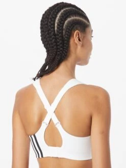 Adidas Sportswear High Support Bustier Sport Bh Alpha Dames Wit -Sportieve Outfit Winkel d42fed9ca3d2b216ff2e746730291b98