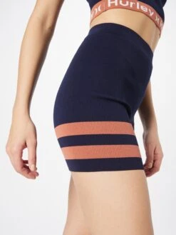 HURLEY Shorts Skinny Sportbroek Dames Nachtblauw -Sportieve Outfit Winkel d4612a3fb915c285b398912217ef411a