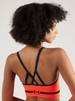 Under Armour Low Support Bustier Sport Bh Dames Oranjerood -Sportieve Outfit Winkel d5e8e5d0383fdff5eb87b748dd4c2a51