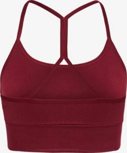 Hummel Low Support Bustier Sport Bh Dames Merlot -Sportieve Outfit Winkel d70e9be6a4b5877437b69417983133e0