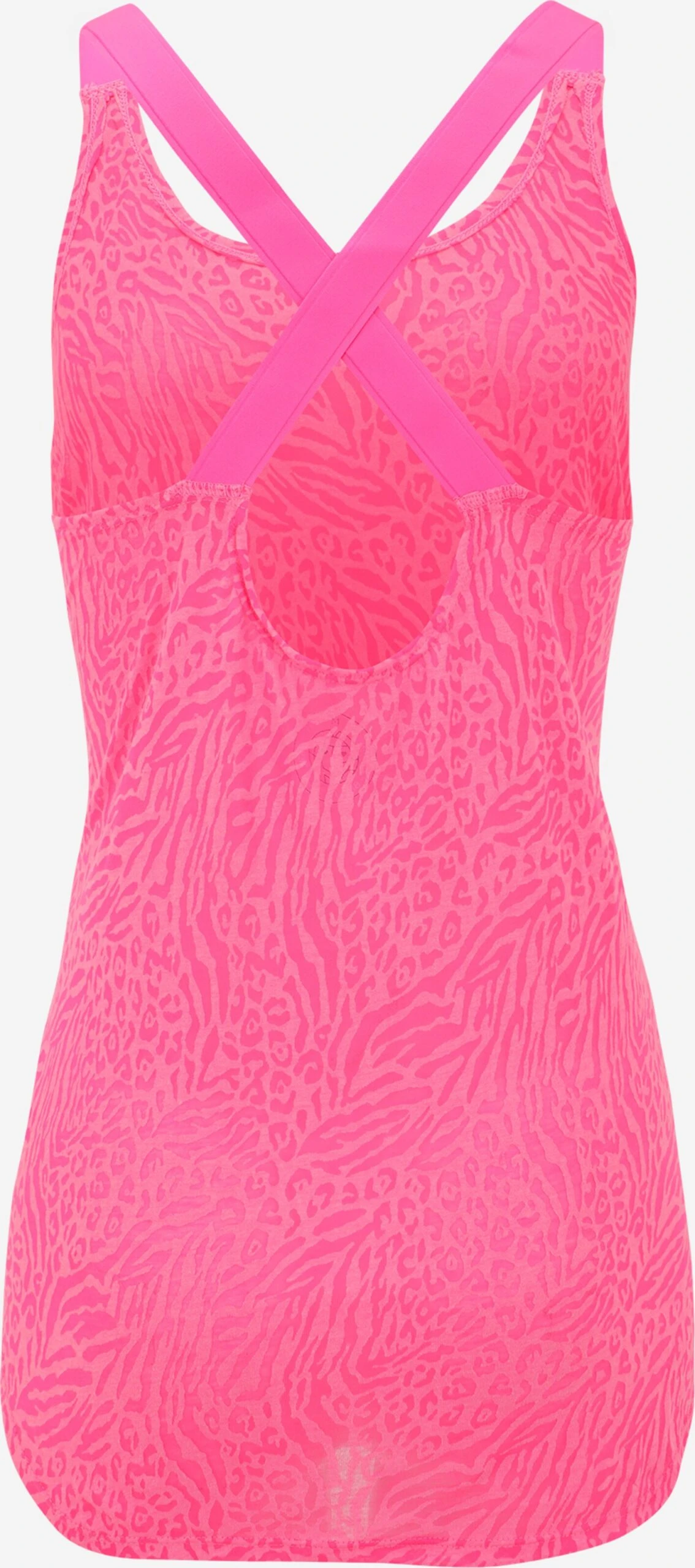 BIDI BADU Sporttops Sporttop Maila Burnout Tech Dames Pink / Lichtroze 4 BIDI BADU Sporttops Sporttop Maila Burnout Tech Dames Pink / Lichtroze - Afbeelding 2