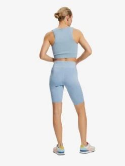 Shorts Skinny Sportbroek Dames Pastelblauw 13 Shorts Skinny Sportbroek Dames Pastelblauw -Sportieve Outfit Winkel d89d7a052ed1106fde9cfcd762202a08