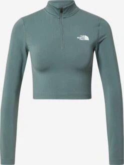 The North Face Longsleeves Functioneel Shirt Dames Smaragd