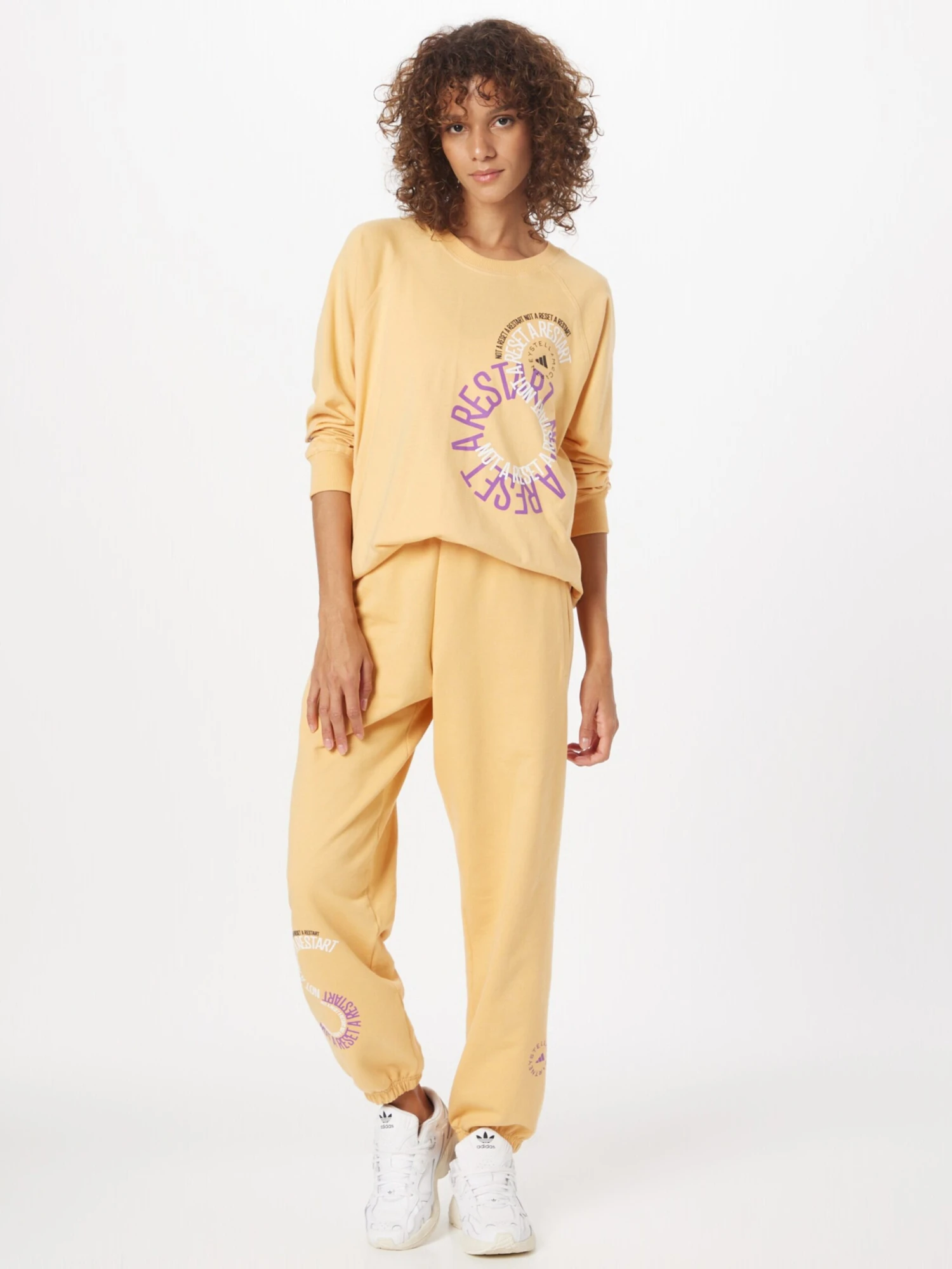 Adidas By Stella Mccartney Longsleeves Functioneel Shirt Dames Geel 6 Adidas By Stella Mccartney Longsleeves Functioneel Shirt Dames Geel - Afbeelding 4