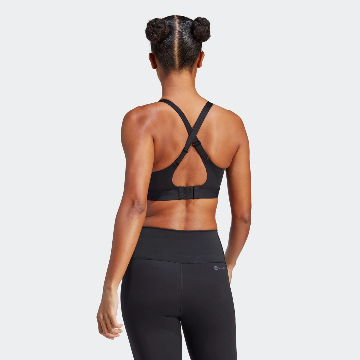 ADIDAS PERFORMANCE Sport Behas High Support Sport Bh Tailored Impact Lux Dames Zwart 6 ADIDAS PERFORMANCE Sport Behas High Support Sport Bh Tailored Impact Lux Dames Zwart - Afbeelding 4