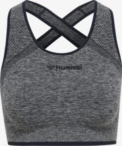 Hummel High Support Bustier Sport Bh Dames Navy