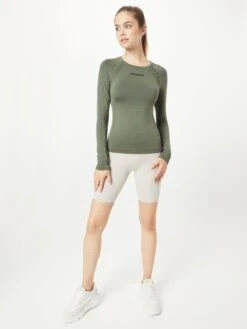 Hummel Longsleeves Functioneel Shirt Dames Kaki -Sportieve Outfit Winkel dcced52d222ea8ac595ef9a823411cdf