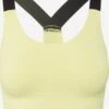 Röhnisch Medium Support Bustier Sport Bh Dames Pasteelgeel