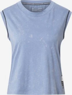 Under Armour Functionele Shirts Functioneel Shirt Run Anywhere Dames Smoky Blue