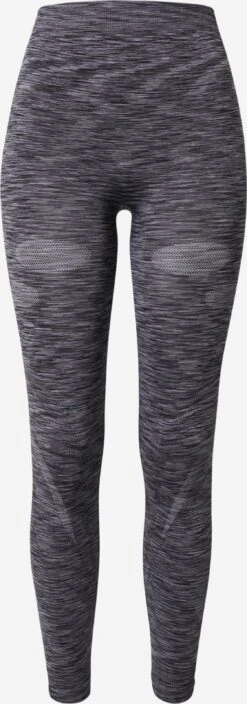 Endurance Sportleggings Skinny Sportbroek Battipaglia Dames Grijs Gemêleerd