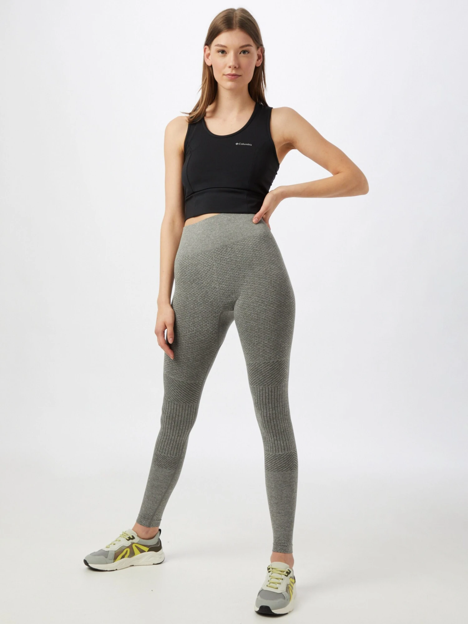 ATHLECIA Sportleggings Skinny Sportbroek Alysa Dames Grijs Gemêleerd 7 ATHLECIA Sportleggings Skinny Sportbroek Alysa Dames Grijs Gemêleerd - Afbeelding 5