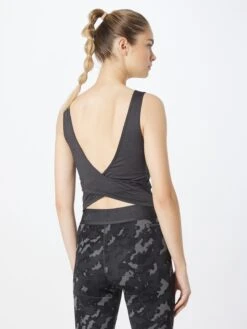 ADIDAS PERFORMANCE Sporttops Sporttop Dames Zwart / Zwart Gemêleerd -Sportieve Outfit Winkel df55122b9129e7bfc28ec5847b6f2fa4