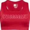 Hummel Low Support Bustier Sport Bh Dames Rood -Sportieve Outfit Winkel df579f0d23b822f5668d418232587220