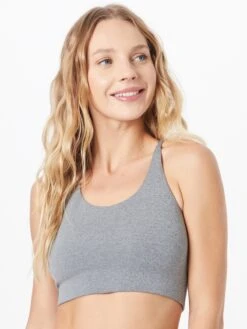 Girlfriend Collective Low Support Bustier Sport Bh Cleo Dames Grijs Gemêleerd -Sportieve Outfit Winkel e15ca102efff74862d815737224c9da2