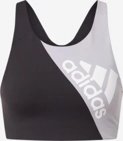 ADIDAS PERFORMANCE Medium Support Regular Sport Bh Dames Zwart