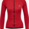 Newline Longsleeves Functioneel Shirt Dames Donkerrood -Sportieve Outfit Winkel e3aecc5cbf61884183f46a4d4db40716