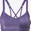 Medium Support Bustier Sport Bh Dames Lichtlila / Donkerlila -Sportieve Outfit Winkel e4b6ae2fffc4fb8f10790f6d036c6299