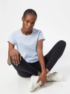 Mizuno T-shirts Functioneel Shirt Dames Lichtblauw -Sportieve Outfit Winkel e5c1b8a59570336b3b1f0acf7e934483