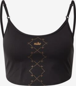 Nike Low Support Bustier Sport Bh INDY Dames Zwart