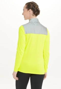 Endurance Longsleeves Functioneel Shirt Tusina Dames Neongeel / Donkergrijs -Sportieve Outfit Winkel e6693957a59fdf88b5d741787dcbd157