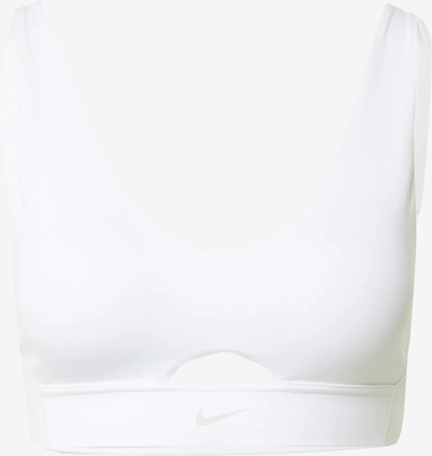 Nike Medium Support Bustier Sport Bh Indy Dames Wit 3 Nike Medium Support Bustier Sport Bh Indy Dames Wit