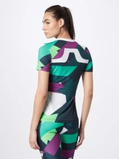 J.Lindeberg Functionele Shirts Functioneel Shirt Meja Dames Petrol / Jade Groen -Sportieve Outfit Winkel e8107abdb8c2b3db523123516e20415d