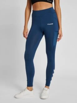 Hummel Sportleggings Skinny Sportbroek Chipo Dames Nachtblauw -Sportieve Outfit Winkel e8c13ccfb5ed10285b995ef3edaa9e9b