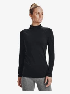 Under Armour Functioneel Ondergoed Basislaag ColdGear Dames Zwart -Sportieve Outfit Winkel e992273a0c147eacf76022cd6a3d90e1