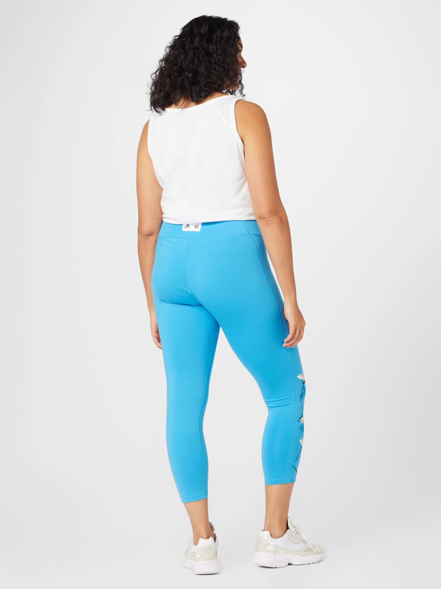 Adidas Sportswear Sportleggings Skinny Sportbroek THEBE MAGUGU STUDIO Dames Lichtblauw 6 Adidas Sportswear Sportleggings Skinny Sportbroek THEBE MAGUGU STUDIO Dames Lichtblauw - Afbeelding 4
