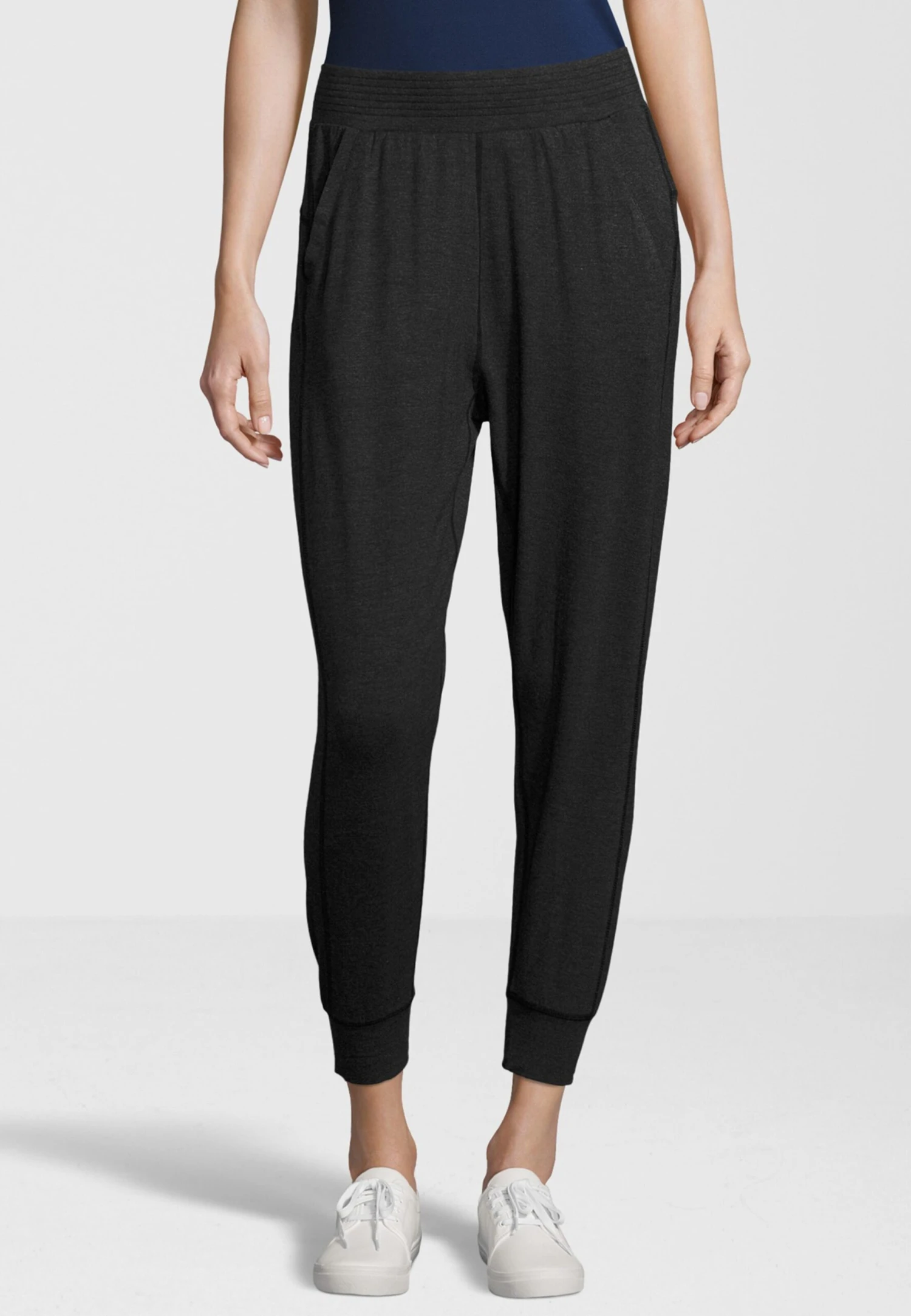 ATHLECIA Trainingsbroeken Tapered Sportbroek Fairter Dames Zwart Gemêleerd 5 ATHLECIA Trainingsbroeken Tapered Sportbroek Fairter Dames Zwart Gemêleerd - Afbeelding 3