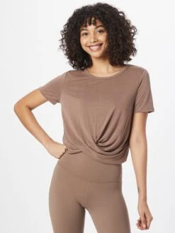 ATHLECIA Functionele Shirts Functioneel Shirt Diamy Dames Roestbruin -Sportieve Outfit Winkel eb0b03841dd756b670d0ef8e34a8cb23