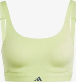 ADIDAS PERFORMANCE Sport Behas High Support Sport Bh Tailored Impact Luxe Dames Geel