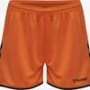 Hummel Shorts Regular Sportbroek Dames Donkeroranje -Sportieve Outfit Winkel edfe496dd2804efb833c0f0f563889d5