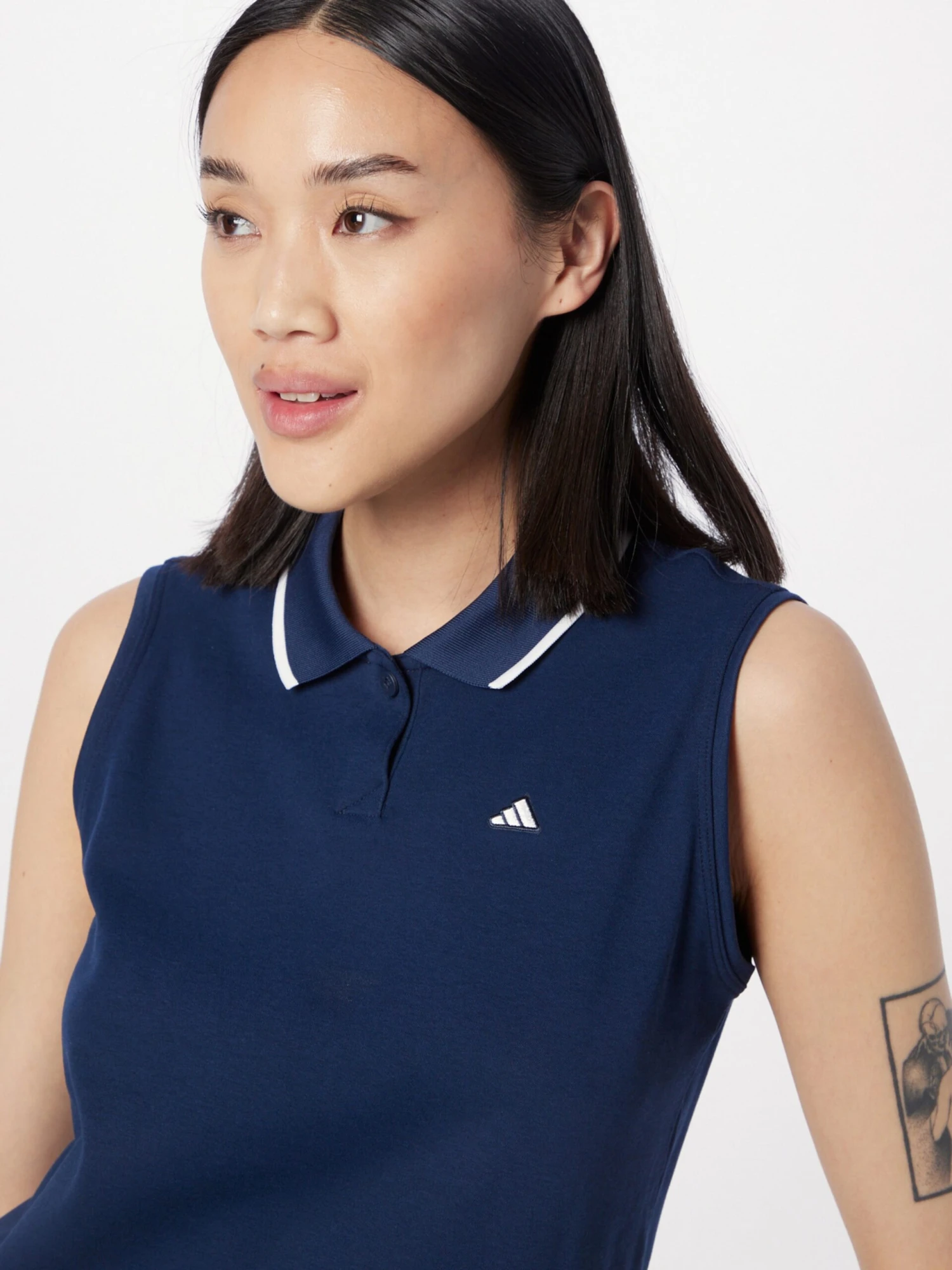 Adidas Golf Sporttops Sporttop Dames Navy 4 Adidas Golf Sporttops Sporttop Dames Navy - Afbeelding 2