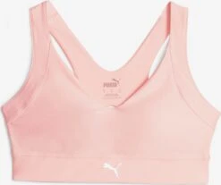 Puma High Support Bustier Sport Bh Dames Pink