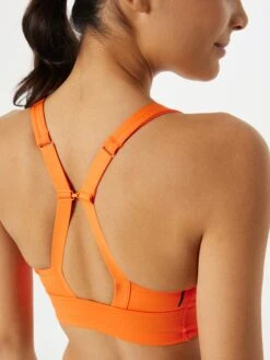 Adidas Sportswear Medium Support Bustier Sport Bh Dames Donkeroranje -Sportieve Outfit Winkel f2316a42c823502b17295a250c9ee832