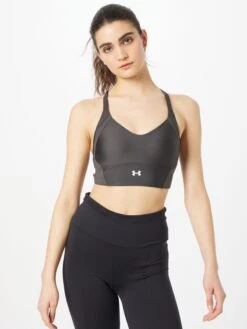 Under Armour Medium Support Bustier Sport Bh Dames Antraciet -Sportieve Outfit Winkel f2e8da7fd739014fe17e800d1a102d24