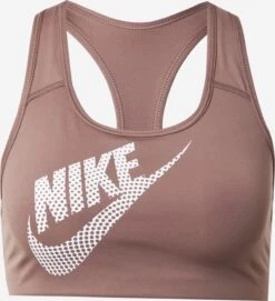 Nike Low Support Bustier Sport Bh Dames Bruin