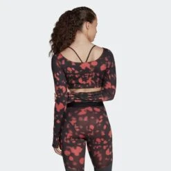 Adidas Sportswear Longsleeves Functioneel Shirt Dames Watermeloen Rood / Zwart -Sportieve Outfit Winkel f4bf4721f9562e6fa3257f4472a15128