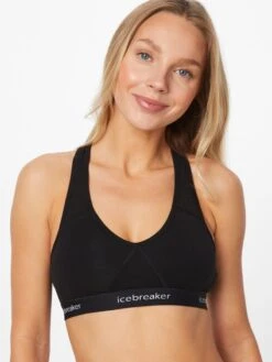 Icebreaker Low Support Bustier Sport Bh SPRITE Dames Zwart -Sportieve Outfit Winkel f5514a85dcf74c6a85ee7d9af812fd85