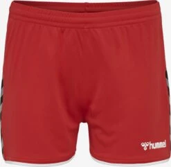 Hummel Shorts Regular Sportbroek Poly Dames Rood