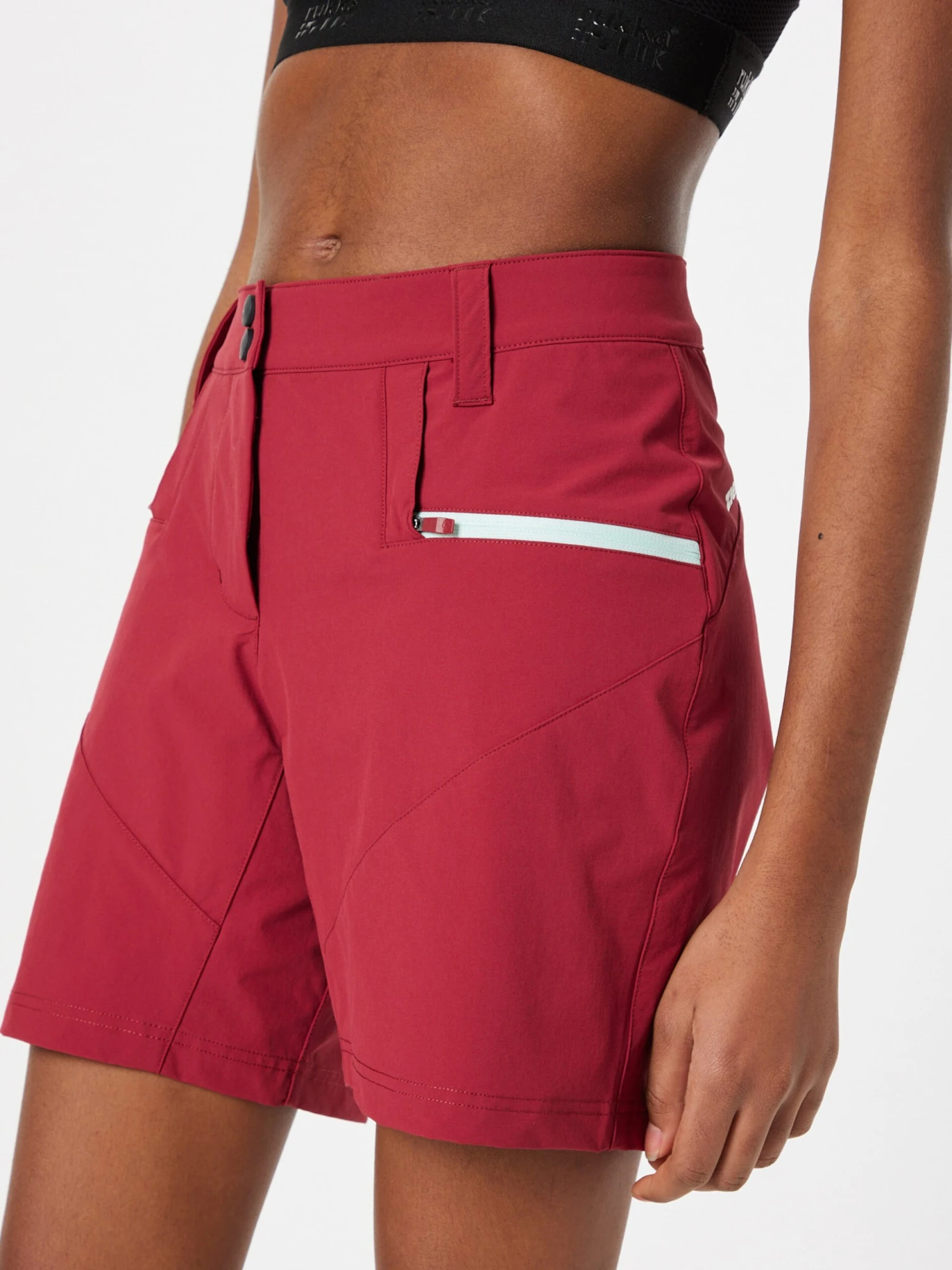 Ziener Shorts Regular Sportbroek NITA Dames Donkerrood 4 Ziener Shorts Regular Sportbroek NITA Dames Donkerrood - Afbeelding 2