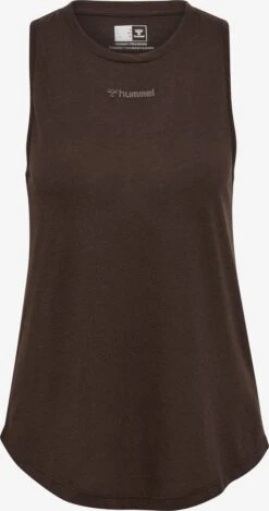 Hummel Sporttops Sporttop VANJA Dames Chocoladebruin