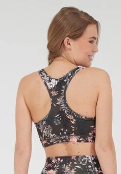 ATHLECIA Medium Support Bustier Sport Bh Dames Bruin -Sportieve Outfit Winkel f7171af0b9ba788c9698a829809053dc