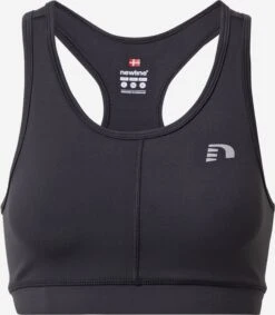 Newline High Support Bustier Sport Bh Dames Zwart