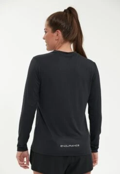 Longsleeves Functioneel Shirt Sustainable X1 Dames Zwart Gemêleerd -Sportieve Outfit Winkel f8aebb813197817b69674134887e0f16