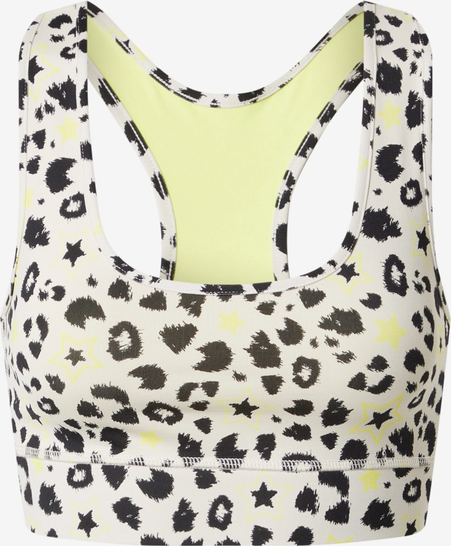 Hey Honey Medium Support Bustier Sport Bh Dames Neongeel / Lichtgeel 3 Hey Honey Medium Support Bustier Sport Bh Dames Neongeel / Lichtgeel