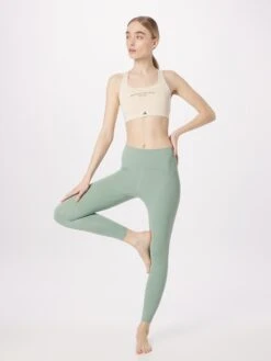 ADIDAS PERFORMANCE Sportleggings Skinny Sportbroek Dames Pastelgroen 10 ADIDAS PERFORMANCE Sportleggings Skinny Sportbroek Dames Pastelgroen -Sportieve Outfit Winkel f9ff895b7e645eedf23f8018f93c688b